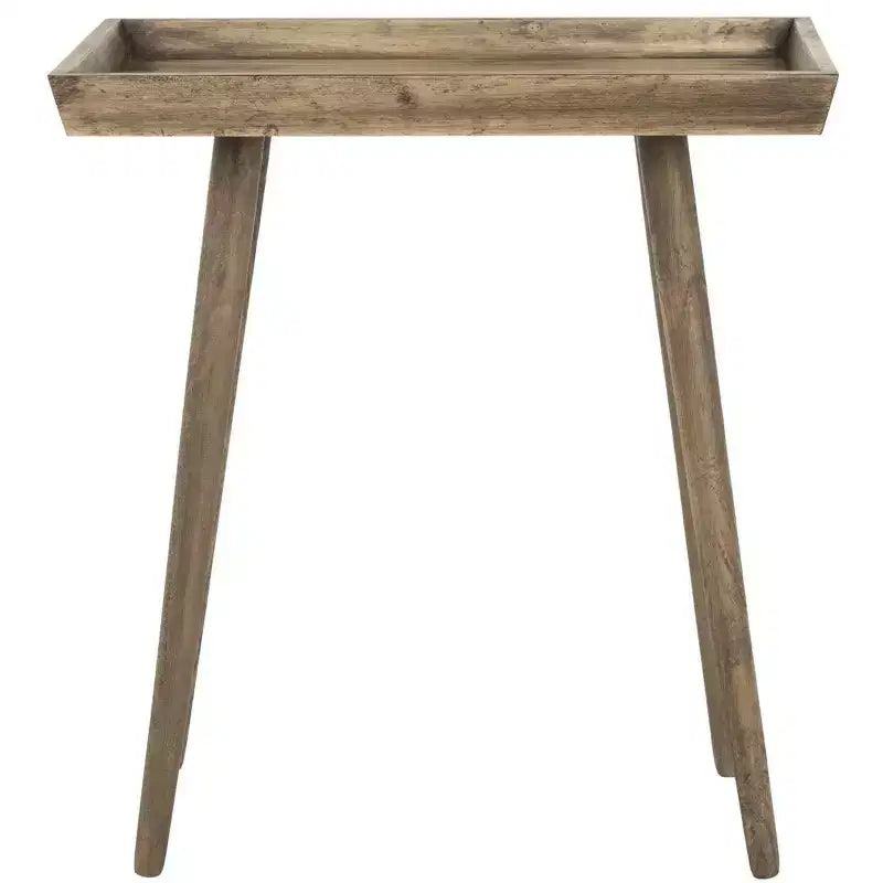 Table d'appoint avec plateau amovible – Table de chevet ou de canapé pour salon et chambre à coucher