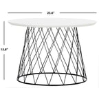Table d'appoint moderne – Table d'appoint compacte pour salon, chambre et canapé