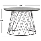 Table d'appoint moderne – Table d'appoint compacte pour salon, chambre et canapé