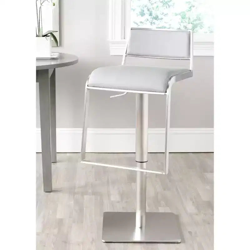 Tabouret de bar pivotant - Gris