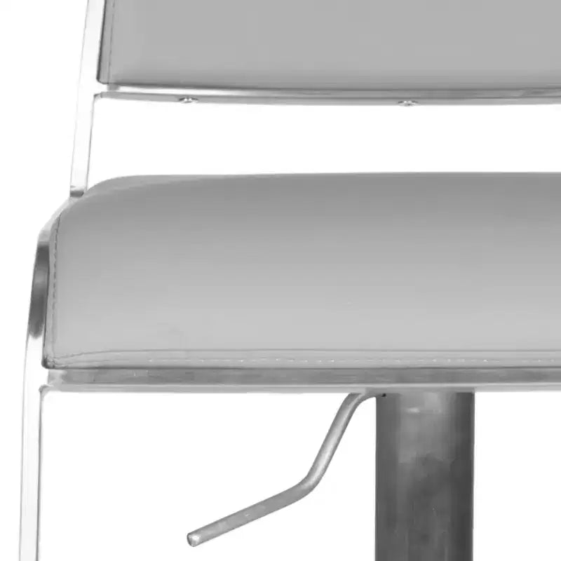 Tabouret de bar pivotant - Gris