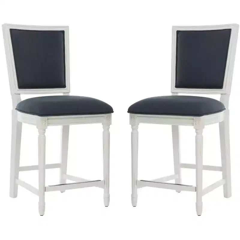 Tabouret de bar rectangulaire (lot de 2)