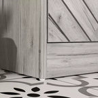 Meuble à Chaussures d'Entrée avec 2 Tiroirs Basculants