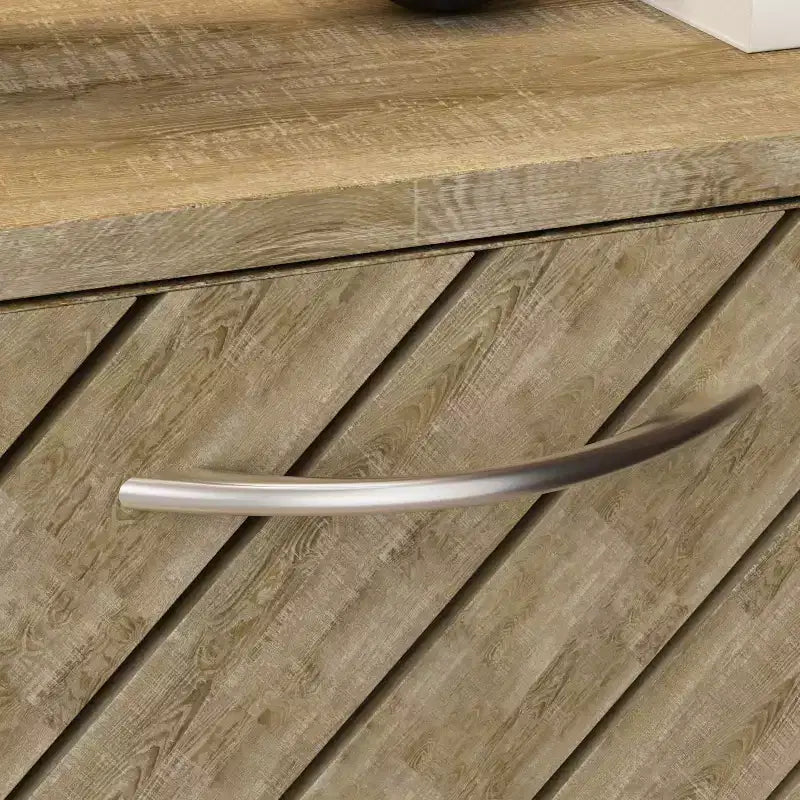 Meuble à Chaussures d'Entrée avec 2 Tiroirs Basculants
