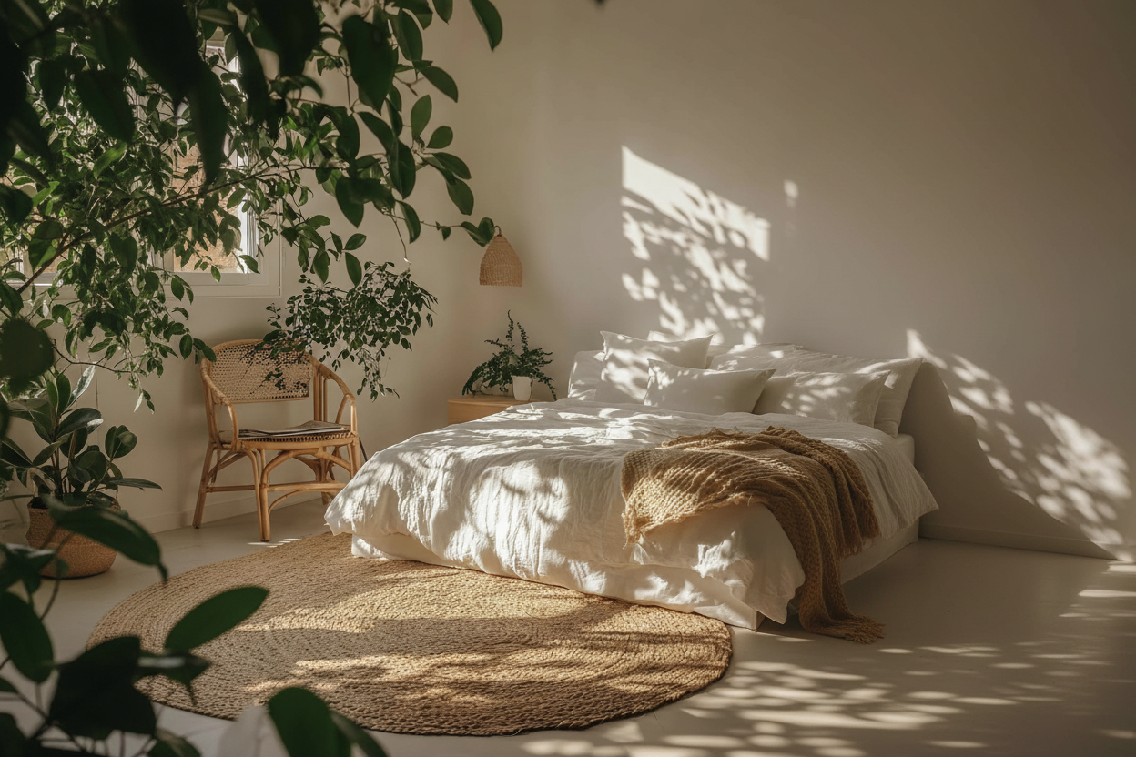 Serene Bedroom Wide